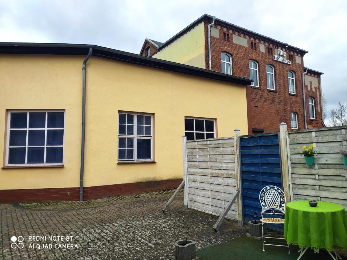 Hotel Alte Molkerei Wolgast Esterno foto